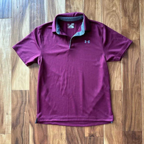 Under Armour Loose Fit Tech Golf Polo size Medium - Picture 2 of 4